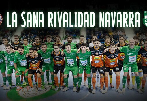 La sana rivalidad navarra. la comunidad más pequeña de España con dos equipos en la 1º División LNFS