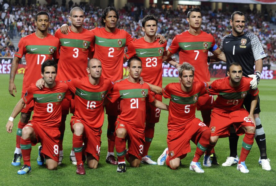 Sesin de Entrenamiento de la Seleccin de Portugal