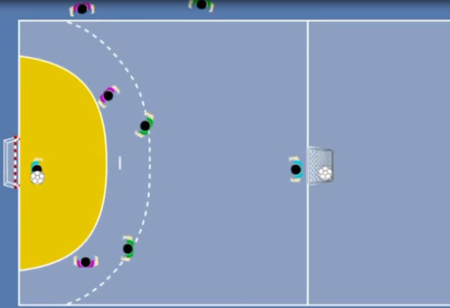 Tareas para el desarrollo del juego en lnea 4-0 a partir de la etapa juvenil